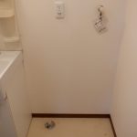 室内洗濯機置き場